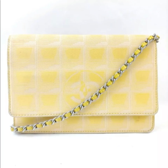 Chanel Beige New Line Wallet on Chain Crossbody Flap - Picture 3 of 10